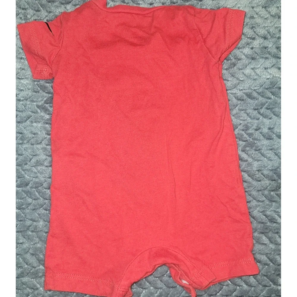 Nike Jordan Baby Rompers Bundle Newborn Just Do It Nike Air Blue Gray Red 3pc